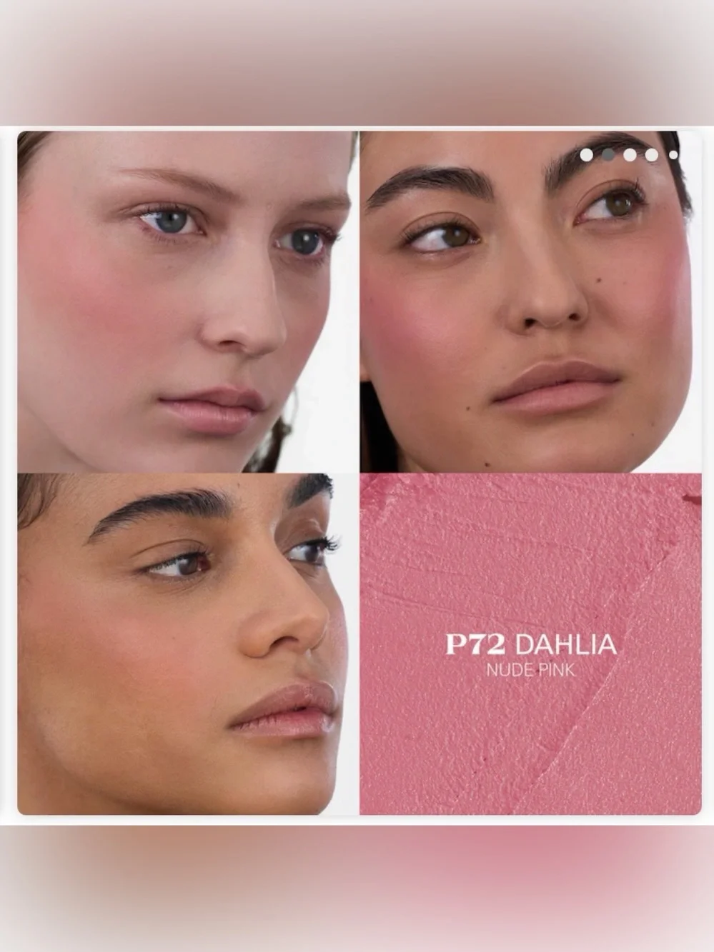 Prada Touch Cream-To-Powder Soft Blur Longwear Blush - shade P72 Dahlia